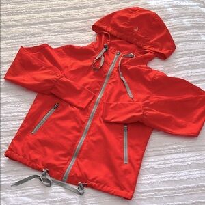 Zyia orange bomber jacket x-small